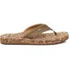 imageSanuk Mens Ziggy ST  Flip Flops for Men  Mens Sandals  Beach Sandals  Water Friendly ampamp Lightweight  Comfort FootbedKhaki Multi