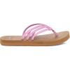 imageSanuk Womens Yoga Sandy  Flip Flops for Women  Yoga Sandals For Women  Memory Foam FootbedViolet Tulle
