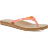 imageSanuk Yoga Joy  Flip Flops for Women  Yoga Sandals For Women  Womens Beach Sandals  Memory Foam FootbedFusion Coral