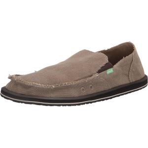 imageSanuk Mens Sidewalk Surfer  Mens Shoes  Slip On Shoes for Men  Mens Slipon Loafers  Memory Foam FootbedBrown