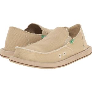 imageSanuk Mens Sidewalk Surfer  Mens Shoes  Slip On Shoes for Men  Mens Slipon Loafers  Memory Foam FootbedKhaki