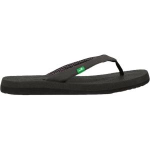 imageSanuk Womens Yoga Serenity  Flip Flops for Women  Yoga Sandals For Women  Memory Foam FootbedBlack