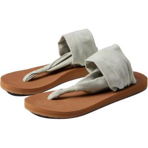 imageSanuk Womens Yoga Sling  Sandals for Women  Yoga Sandals For Women  Memory Foam Footbed  TwoWay Stretch UpperDesert Sage