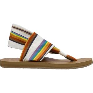 imageSanuk Womens Yoga Sling  Sandals for Women  Yoga Sandals For Women  Memory Foam Footbed  TwoWay Stretch UpperPride