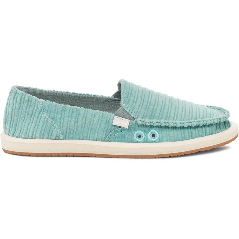 imageSanuk Donna Vintage Corduroy  Women LoafersDusty Turquoise
