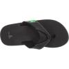 imageSanuk Kids unisexkids Root Beer Cozy Flip FlopBlack