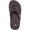 imageSanuk Kids unisexkids Root Beer Cozy Flip FlopBrown