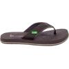 imageSanuk Kids unisexkids Root Beer Cozy Flip FlopBrown