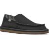 imageSanuk Mens Donny Hemp Loafers  Mens Shoes  Slip On Shoes for Men  Mens Slipon Loafers  Memory Foam FootbedBlack