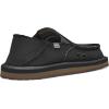 imageSanuk Mens Donny Hemp Loafers  Mens Shoes  Slip On Shoes for Men  Mens Slipon Loafers  Memory Foam FootbedBlack