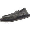 imageSanuk Mens Donny Hemp Loafers  Mens Shoes  Slip On Shoes for Men  Mens Slipon Loafers  Memory Foam FootbedBlackGrey Tie Dye