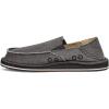 imageSanuk Mens Donny Loafers for Men  Mens Shoes  Slip On Shoes for Men  Mens Slipon Loafers  Memory Foam FootbedCharcoal