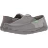 imageSanuk Mens Vagabond Tripper Chill Loafer FlatGreyGrey