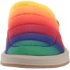 imageSanuk UnisexChild Lil Puffer Low MuleRainbow