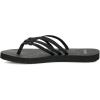 imageSanuk Yoga Sandy II  Flip Flops for Women  Yoga Sandals For Women  Womens Beach Sandals  Memory Foam FootbedBlack
