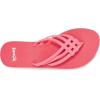 imageSanuk Yoga Sandy II  Flip Flops for Women  Yoga Sandals For Women  Womens Beach Sandals  Memory Foam FootbedSugar Coral