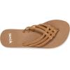 imageSanuk Yoga Sandy II  Flip Flops for Women  Yoga Sandals For Women  Womens Beach Sandals  Memory Foam FootbedTobacco Brown