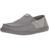 imageSanuk Mens Vagabond Tripper Chill Loafer FlatGreyGrey