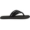 imageSanuk Womens Yoga Salty  Flip Flops for Women  Yoga Sandals For Women  Memory Foam FootbedBlack