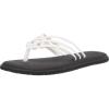 imageSanuk Womens Yoga Salty  Flip Flops for Women  Yoga Sandals For Women  Memory Foam FootbedWhite