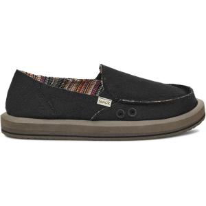 imageSanuk Donna St Hemp  Women LoafersBlack