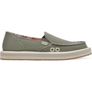 imageSanuk Donna St Hemp  Women LoafersSmokey Olive