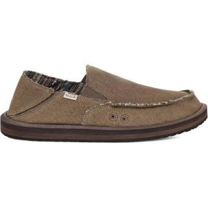 imageSanuk Mens Donny Hemp Loafers  Mens Shoes  Slip On Shoes for Men  Mens Slipon Loafers  Memory Foam FootbedCanteen