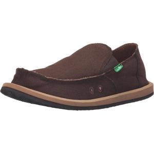 imageSanuk Mens Hemp Loafers  Mens Shoes  Slip On Shoes for Men  Mens Slipon Loafers  Comfort FootbedBrown