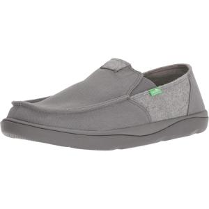 imageSanuk Mens Vagabond Tripper Chill Loafer FlatGreyGrey