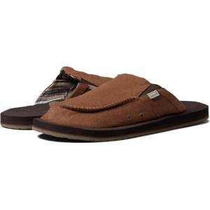 imageSanuk Mens You Got My Back Loafers  Mens Shoes  Slip On Shoes for Men  Mens Slipon Loafers  Memory Foam FootbedBrown