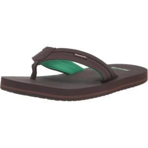 imageSanuk UnisexChild Ziggy FlipFlopBrown