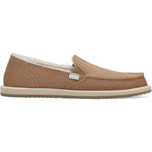imageSanuk Womens Donna Cord Chill Loafers  Womens Shoes  Slip On Shoes for Women  Womens Slipon Loafers  Memory Foam FootbedTan