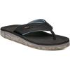 imageSanuk Mens Tide Rush  Flip Flops for Men  Mens Sandals  Beach Sandals  Supportive ampamp Lightweight  Comfort FootbedBlack