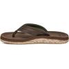 imageSanuk Mens Tide Rush  Flip Flops for Men  Mens Sandals  Beach Sandals  Supportive ampamp Lightweight  Comfort FootbedDark Brown