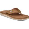 imageSanuk Mens Tide Rush  Flip Flops for Men  Mens Sandals  Beach Sandals  Supportive ampamp Lightweight  Comfort FootbedTan