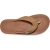 imageSanuk Mens Tide Rush  Flip Flops for Men  Mens Sandals  Beach Sandals  Supportive ampamp Lightweight  Comfort FootbedTan