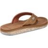 imageSanuk Mens Tide Rush  Flip Flops for Men  Mens Sandals  Beach Sandals  Supportive ampamp Lightweight  Comfort FootbedTan