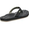imageSanuk Mens Ziggy Plush  Flip Flops for Men  Mens Sandals  Beach Sandals  Supportive ampamp Lightweight  Comfort FootbedBlack