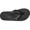 imageSanuk Mens Ziggy Plush  Flip Flops for Men  Mens Sandals  Beach Sandals  Supportive ampamp Lightweight  Comfort FootbedBlack