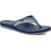 imageSanuk Mens Ziggy Plush  Flip Flops for Men  Mens Sandals  Beach Sandals  Supportive ampamp Lightweight  Comfort FootbedBlue