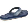 imageSanuk Mens Ziggy Plush  Flip Flops for Men  Mens Sandals  Beach Sandals  Supportive ampamp Lightweight  Comfort FootbedBlue