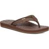 imageSanuk Mens Ziggy Plush  Flip Flops for Men  Mens Sandals  Beach Sandals  Supportive ampamp Lightweight  Comfort FootbedBrown