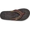 imageSanuk Mens Ziggy Plush  Flip Flops for Men  Mens Sandals  Beach Sandals  Supportive ampamp Lightweight  Comfort FootbedBrown