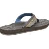 imageSanuk Mens Ziggy Plush  Flip Flops for Men  Mens Sandals  Beach Sandals  Supportive ampamp Lightweight  Comfort FootbedTaupe