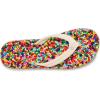 imageSanuk Womens Bubblecush  Flip Flops for Women  Yoga Sandals For Women  Womens Beach Sandals  Comfort FootbedRainbow