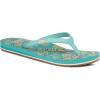 imageSanuk Yoga Joy Vintage Floral  Flip Flops for Women  Yoga Sandals For Women  Womens Beach Sandals  Memory Foam FootbedAqua Splash