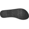 imageSanuk Yoga Sandy II Sparkle  Flip Flops for Women  Yoga Sandals For Women  Womens Beach Sandals  Memory Foam FootbedBlack