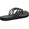 imageSanuk Yoga Sandy II Sparkle  Flip Flops for Women  Yoga Sandals For Women  Womens Beach Sandals  Memory Foam FootbedBlack