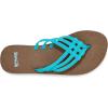 imageSanuk Yoga Sandy II Sparkle  Flip Flops for Women  Yoga Sandals For Women  Womens Beach Sandals  Memory Foam FootbedHawaiian Ocean