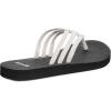 imageSanuk Yoga Sandy II Sparkle  Flip Flops for Women  Yoga Sandals For Women  Womens Beach Sandals  Memory Foam FootbedSilver